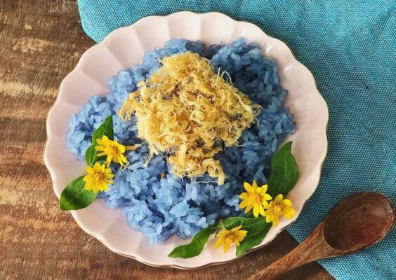 Cách Nấu Xôi Đậu Biếc Xanh Đẹp