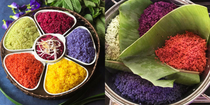 Cách Nấu Xôi Ngũ Sắc Lên Màu Đẹp